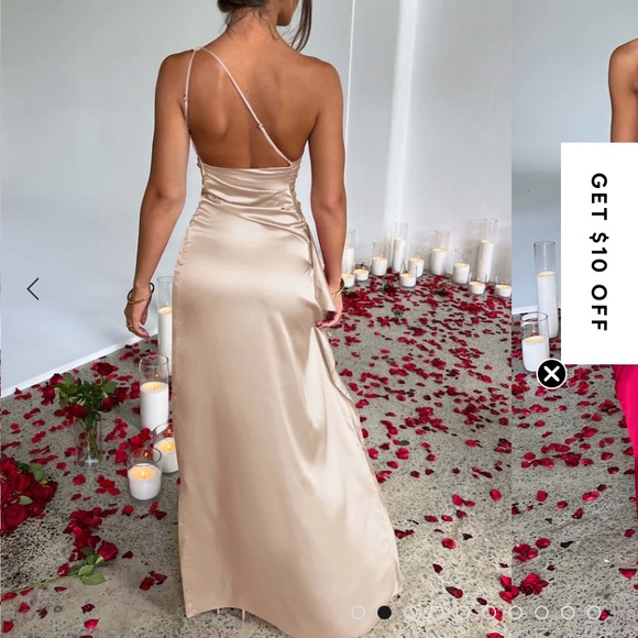 BABY BOO champagne dress - Picture 2 of 2